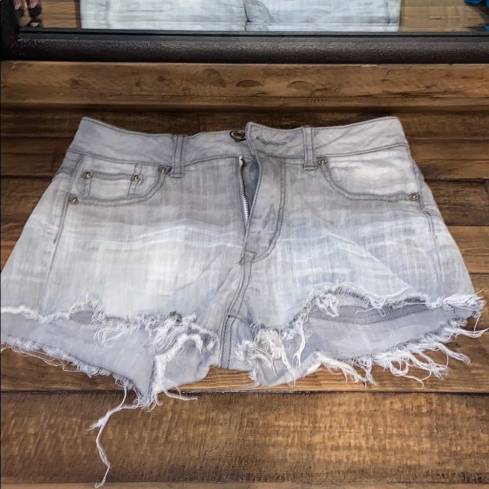 AE Super Stretch Denim Shorts